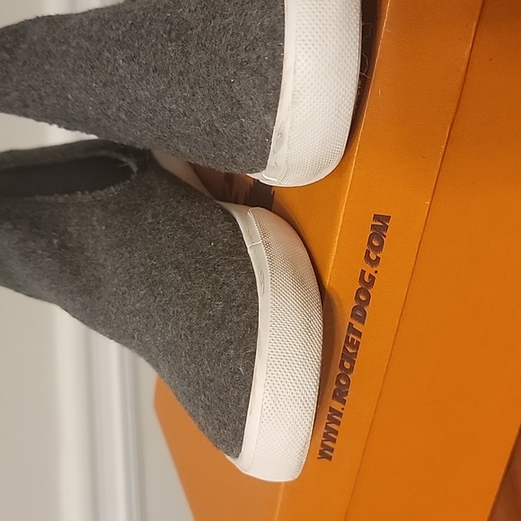 Rocket Dog Cabinjo in Charcoal 10M Women Cabin Joshua Fabric - Picture 10 of 16